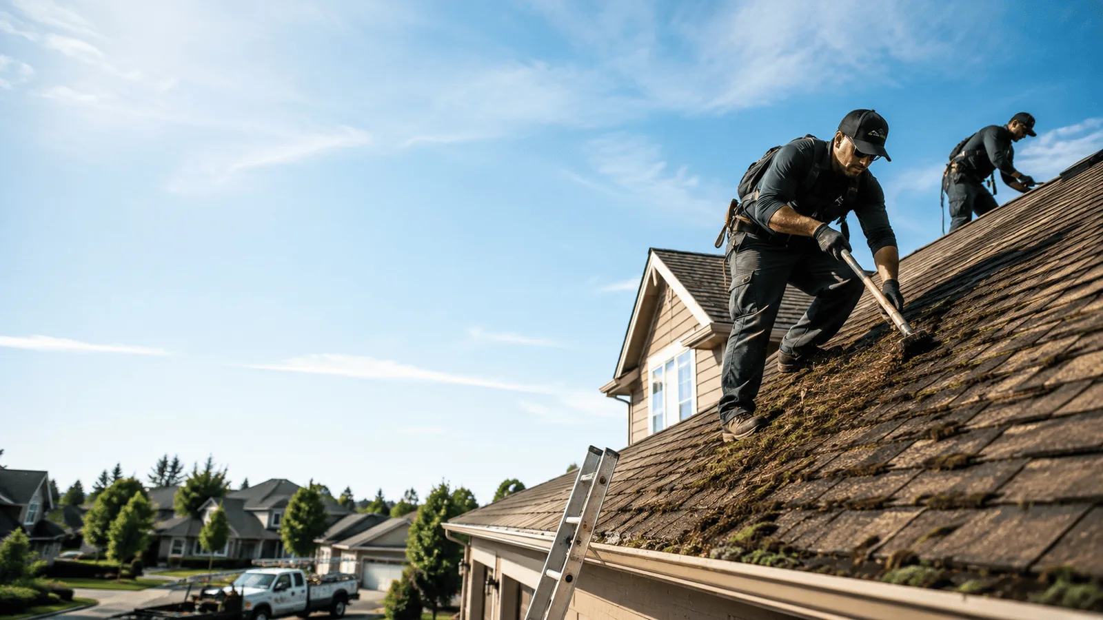 Roof Moss Removal in Lagrange, IN near me